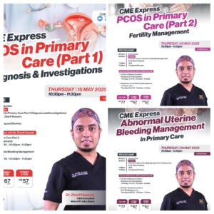 (RECORDING COMBO) PCOS 1, 2 & Abnormal Uterine Bleeding by Dr. Zharif